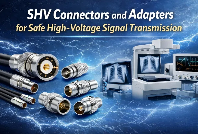 SHV Connectors for High-Voltage Signal Transmission in Compact Electronic Systems